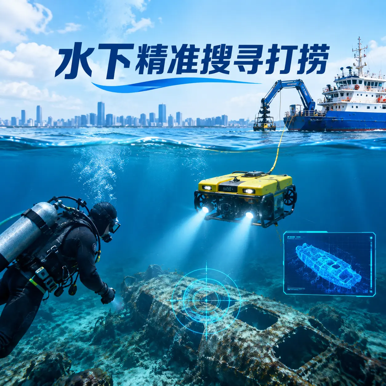 凤庆水下精准搜寻打捞